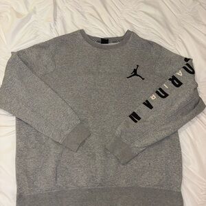Gray Jordan Men's Sweatshirt